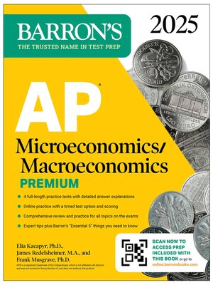 cover image of AP Microeconomics /Macroeconomics Premium, 2025